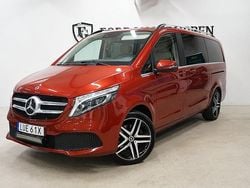 Röd Begagnad 2019 Mercedes V300 SE Minibuss | 529 800 kr (Superpris)