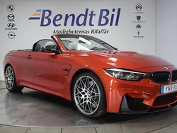 Sakhir orange met. Begagnad 2017 BMW M4 Cabriolet Competition Edition Cab | 659 500 kr (Marknadspris)