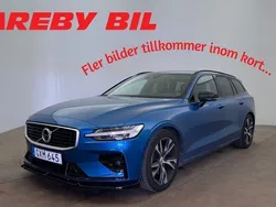 Blå Begagnad 2018 Volvo V60 R-Design Kombi | 298 900 kr (Marknadspris)