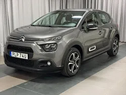 Grå Begagnad 2022 Citroën C3 PureTech Halvkombi | 124 900 kr (Marknadspris)