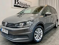 Mörkgrå Begagnad 2015 VW Touran Minibuss | 189 900 kr (Lite dyr)