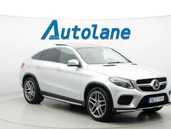 Iridiumsilver Begagnad 2018 Mercedes GLE350 AMG Sportkupé | 429 900 kr (Marknadspris)