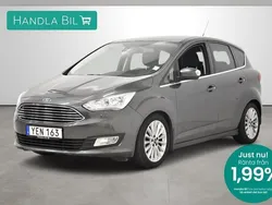 Grå Begagnad 2016 Ford C-MAX Titanium Minibuss | 114 900 kr (Marknadspris)