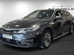 Grå Begagnad 2020 Kia Optima Hybrid 2 Sedan | 189 000 kr (Marknadspris)