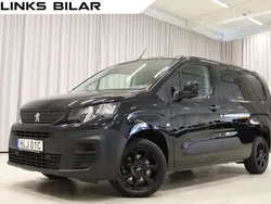 Svart Begagnad 2023 Peugeot Partner Minibuss | 209 900 kr (Lite dyr)