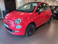 Röd Begagnad 2017 Fiat 500C Cab | 109 000 kr (Marknadspris)