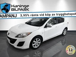 Vit Begagnad 2010 Mazda 3 Inclusive Halvkombi | 64 900 kr (Dyr)