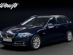 Blå Begagnad 2014 BMW 520 Kombi | 189 800 kr (Lite dyr)