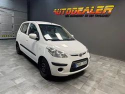 Vit Begagnad 2009 Hyundai i10 Halvkombi | 29 900 kr (Marknadspris)