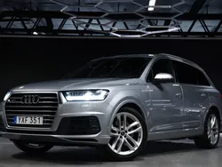 Silver Begagnad 2019 Audi Q7 S-Line SUV | 529 900 kr (Marknadspris)