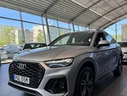 Florettsilver metallic Ny 2025 Audi Q5 Sportback S-Line SUV | 629 000 kr (Marknadspris)