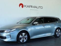 Grå Begagnad 2017 Kia Optima Hybrid 2 Sedan | 179 900 kr (Bra pris)