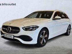 Vit Begagnad 2022 Mercedes C220 Avantgarde Kombi | 299 900 kr (Superpris)