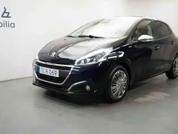 Blå Begagnad 2018 Peugeot 208 Halvkombi | 99 900 kr (Lite dyr)