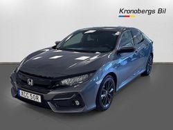 Grå Begagnad 2021 Honda Civic Elegance Halvkombi | 194 600 kr (Lite dyr)