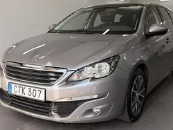 Grå Begagnad 2014 Peugeot 308 Active Kombi | 69 900 kr (Bra pris)