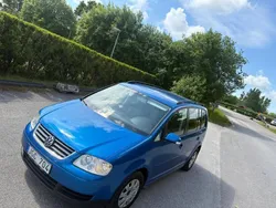 Blå Begagnad 2006 VW Touran Goal Minibuss | 29 900 kr