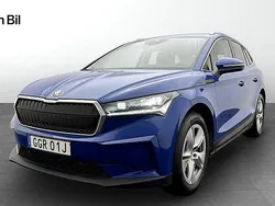 Blå (energy blue) Begagnad 2023 Skoda Enyaq iV SUV | 429 900 kr (Lite dyr)
