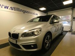 Silver Begagnad 2015 BMW 218 Gran Tourer Sport Line Minibuss | 178 999 kr (Marknadspris)