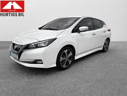 Vit Begagnad 2021 Nissan Leaf N-Connecta Halvkombi | 184 900 kr (Marknadspris)