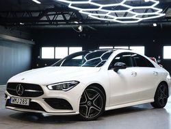 Vit Begagnad 2019 Mercedes CLA220 AMG Sedan | 309 900 kr (Marknadspris)