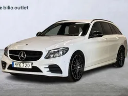 Vit Begagnad 2020 Mercedes C220 AMG Kombi | 309 900 kr (Lite dyr)