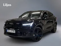Svart Ny 2024 Volvo EC40 Ultra SUV | 589 900 kr (Marknadspris)