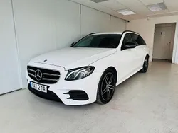 Vit Begagnad 2019 Mercedes E220 AMG line Kombi | 299 900 kr (Marknadspris)