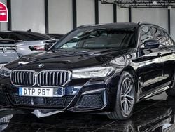 Svart Begagnad 2021 BMW 520 M Sport Kombi | 379 500 kr (Marknadspris)