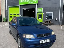 Blå Begagnad 2003 Opel Astra Njoy Halvkombi | 26 000 kr (Dyr)