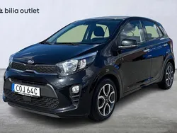 Svart Begagnad 2021 Kia Picanto Advance Halvkombi | 129 900 kr (Marknadspris)