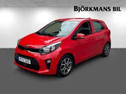 Röd Begagnad 2019 Kia Picanto Advance Halvkombi | 109 000 kr (Marknadspris)
