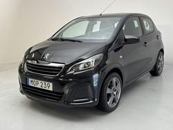 Svart Begagnad 2014 Peugeot 108 Active Halvkombi | 38 800 kr