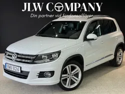 Vit Begagnad 2014 VW Tiguan R-line SUV | 175 000 kr (Marknadspris)