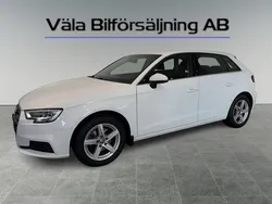 Vit Begagnad 2017 Audi A3 Sportback Proline Halvkombi | 179 900 kr (Marknadspris)