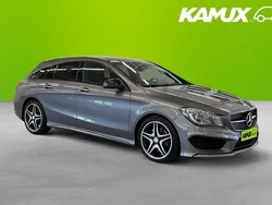 Mörkgrå (grå) Begagnad 2016 Mercedes CLA220 Shooting Brake AMG Kombi | 199 800 kr (Marknadspris)