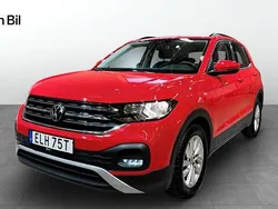 Röd Begagnad 2019 VW T-Cross Comfortline SUV | 159 900 kr (Marknadspris)