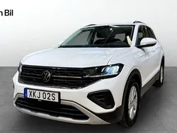 Vit (pure white) Begagnad 2023 VW T-Cross Life SUV | 214 900 kr (Marknadspris)