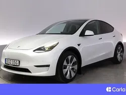 Vit Begagnad 2021 Tesla Model Y Long Range SUV | 369 900 kr (Superpris)
