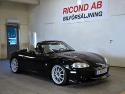 Svart Begagnad 2003 Mazda MX5 Cab | 79 900 kr (Lite dyr)