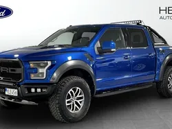 Blå (blue) Begagnad 2018 Ford F-150 Raptor Pickup | 749 875 kr