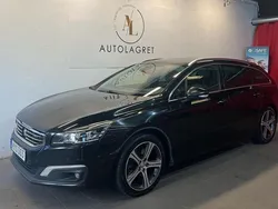 Svart Begagnad 2016 Peugeot 508 GT-line Kombi | 99 800 kr (Marknadspris)