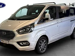 Grå (silver) Begagnad 2022 Ford Tourneo Custom Titanium Minibuss | 419 900 kr (Marknadspris)