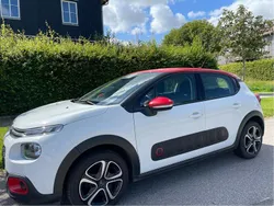 Vit Begagnad 2018 Citroën C3 Halvkombi | 89 900 kr (Marknadspris)