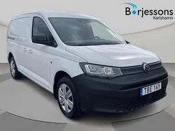 Vit Begagnad 2024 VW Caddy Maxi Minibuss | 334 000 kr (Marknadspris)