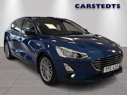 Blå Begagnad 2018 Ford Focus Titanium Halvkombi | 179 900 kr (Dyr)