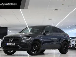 Grå Begagnad 2021 Mercedes GLC300e AMG Sportkupé | 429 900 kr (Marknadspris)
