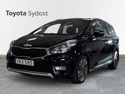 Svart Begagnad 2017 Kia Carens Minibuss | 146 000 kr (Marknadspris)