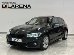 Svart Begagnad 2016 BMW 120 M Sport Halvkombi | 169 900 kr (Marknadspris)