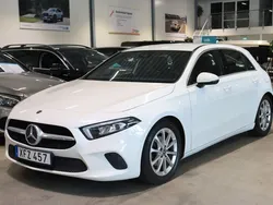 Vit Begagnad 2018 Mercedes A180 Halvkombi | 214 900 kr (Bra pris)